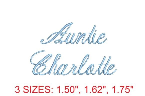 Auntie Charlotte Font: A Designer's Review for Boutique Sweatshirts