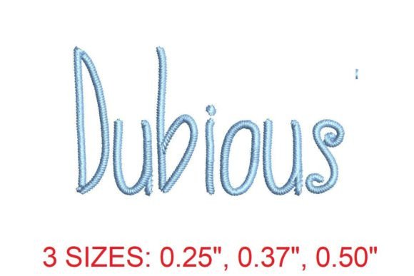 Dubious Embroidery Font: A Designer's Real-World Review