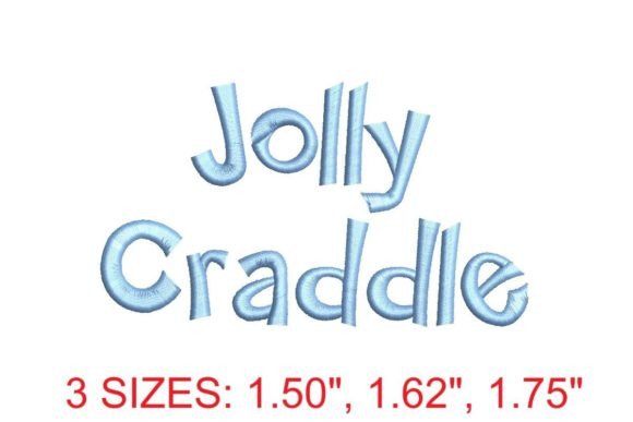 Jolly Cradle Embroidery Font: A Designer’s Review
