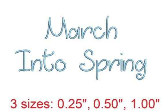 March into Spring: A Designer's Review for Seasonal Embroidery