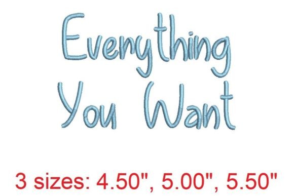 Review: Everything You Want Embroidery Font for Craft Fairs