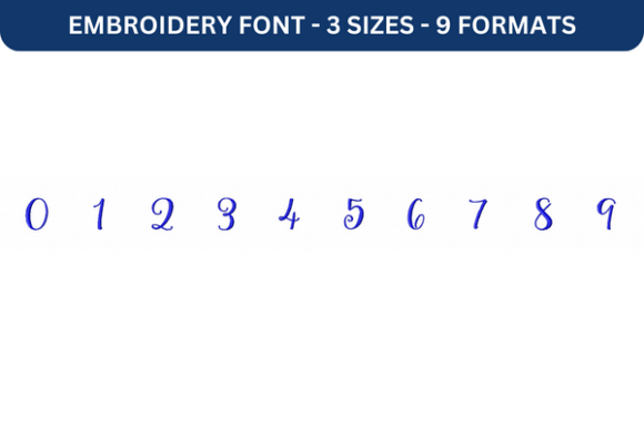 Review: Storybook Font Numbers for Holiday Goods