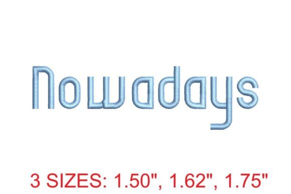 Reviewing Nowadays Font for Holiday Collections