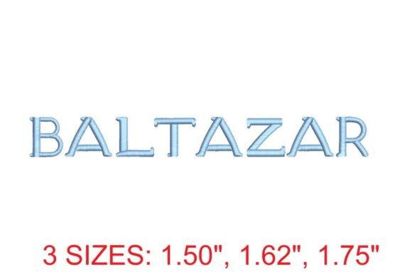 Reviewing the Baltazar Embroidery Font for Gifts