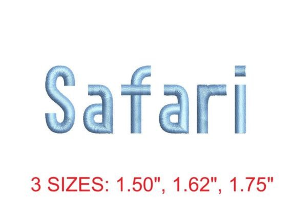 Safari Embroidery Font: A Designer’s Review