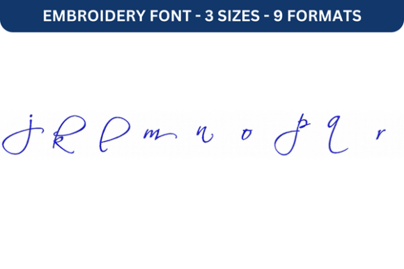 Scriptina Font Lower J to R: Elegant Script for Gifts