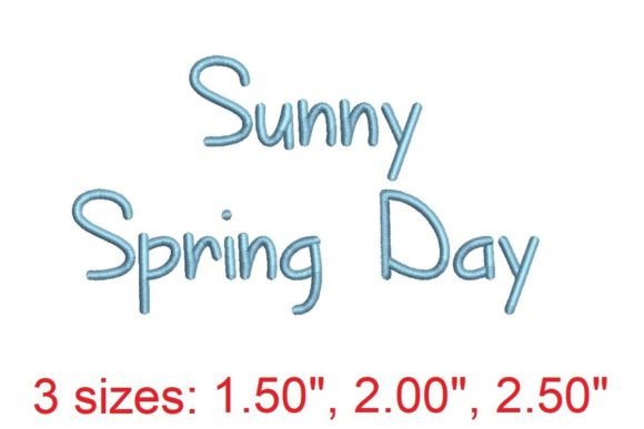 Sunny Spring Day: A Designer's Review for Seasonal Embroidery